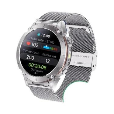 Imagem de Relógio Inteligente Ultra GPS Masculino 10ATM À Prova D'Água Com Banda