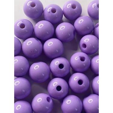 Imagem de Miçanga Bola Roxo 6mm/ aprox.900peças - 100g - La Mode Arte e Criação