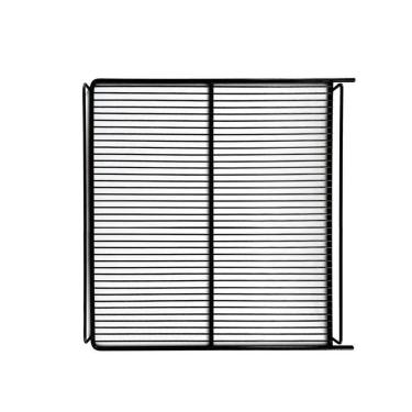 Imagem de Kit - 1 Prateleira Preta Visa Vn50 Vb52 Vf50 + 4 Ganchos Suporte - Metalfrio