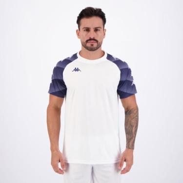Imagem de Camiseta Kappa Raglany Branca, GG