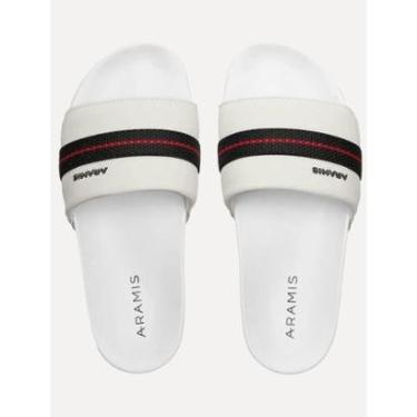 Imagem de Chinelo Aramis Masculino Slide ARM1137 Tape Branca-Masculino