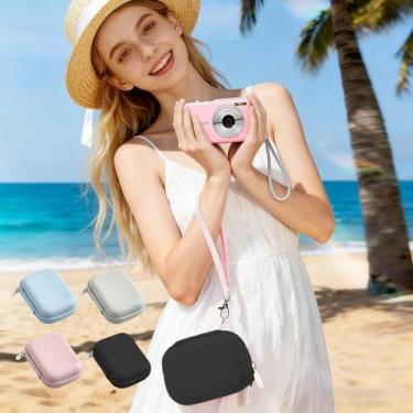 Imagem de Capa protetora para câmera digital compatível com vários dispositivos de câmera, capa protetora leve e portátil