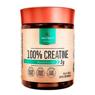 Imagem de Nutrify 100% Creatine - Creatina Monohidratada 120 Cápsulas
