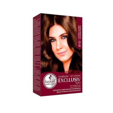 Imagem de Tonalizante Excllusiv Loiro Claro Acinzentado 810 Haskell