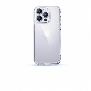 Imagem de Capa Transparente Anti-Impacto para iPhone 16 Pro Max– Armor Shield Crystal Case, Proteção Premium, Não Amarela, Encaixe Perfeito