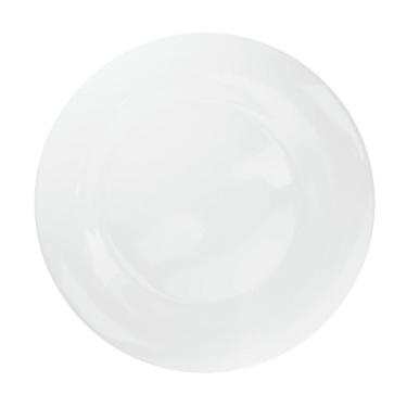 Imagem de Prato De Sobremesa Redondo De Vidro Opalino 20cm Branco