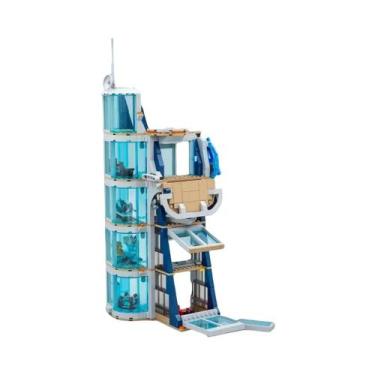 Imagem de Conjunto De Blocos De Montar Starks City Tower Armor Mech Battle Model