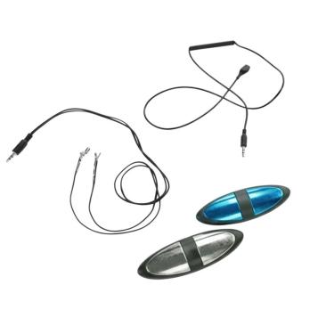 Imagem de Sensor Hand Grip Kit Conector Completo De Bicicleta Spinning Ergometrica Esteira  Treino Academia Fit Malhar