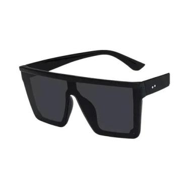 Imagem de Óculos De Sol Femininos De Armação Grande, Coloridos, Estilo Europeu-A