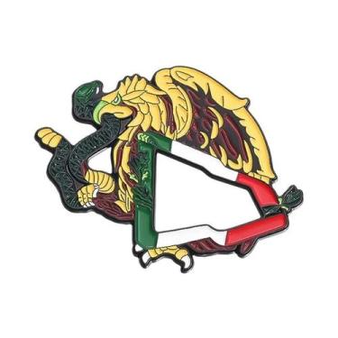 Imagem de Clipe De Chapéu Mexicano Com Pin De Esmalte De Águia, Acessório De Met