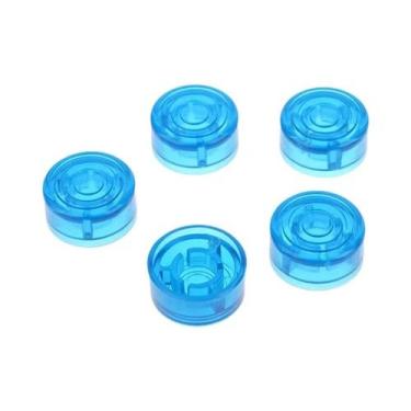 Imagem de Protetores De Pedal De Efeito Para Guitarra (5 Peças) - Bumpers De Plá