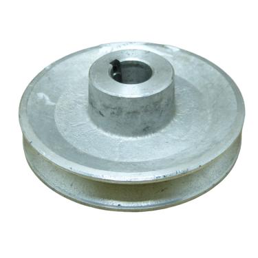 Imagem de Polia De Alumínio 4'' 5/16 110Mm 1A Com Furo 19Mm Cj10Apv Cj15+Apv Csl20Br Com Motor 5 Cv Monofásico