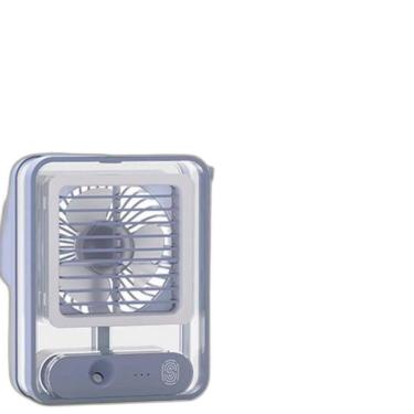 Imagem de Ventilador Portátil 3 Velocidades LED Umidificador Ar