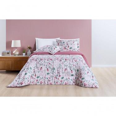 Imagem de Kit Edredom + Jogo De Cama Avere 200 Fios Queen 06 Peças 100% Poliéster - Bothanica
