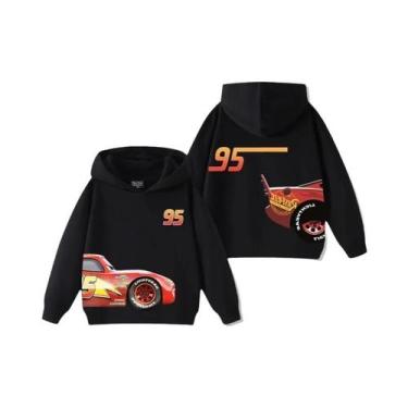 Imagem de Moletom Com Capuz Infantil, Meninos, Meninas, Carros, Relâmpago McQuee