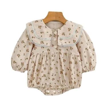 Imagem de Conjunto De Outono Para Bebês Meninas: Vestido Floral De Princesa E Ma