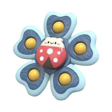 Imagem de Pião Giratório Infantil Com Ventosa, Design De Insetos, Fidget Spinner