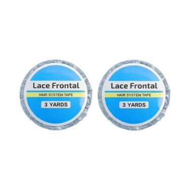 Imagem de Fita Adesiva Dupla Face Impermeável Super Fixação Para Perucas Lace Fr