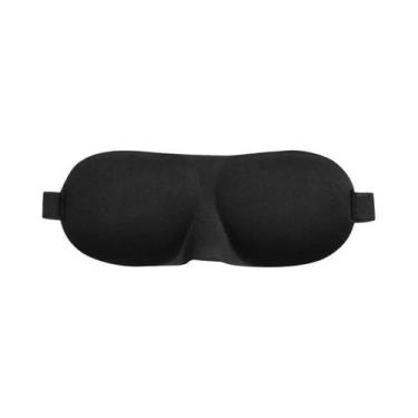Imagem de Máscara De Olhos 3D Macia Para Dormir, Auxílio Para Viagem E Descanso,