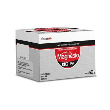 Imagem de Cloreto de Magnésio P.A Clinic Mais 20 sachês - Clinicmais
