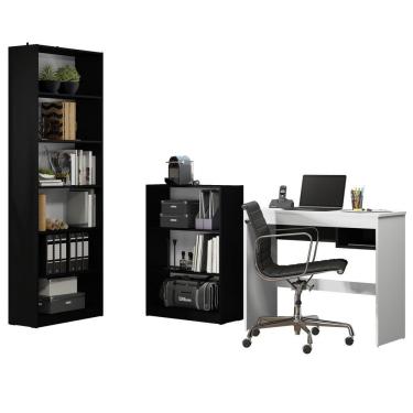 Imagem de Escrivaninha Madesa Rubi + Estante 6908 + Estante 6907