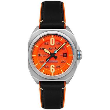 Imagem de Relógio AVI-8 Machbuster Automatic Retro Orange AV-4115-02-Masculino