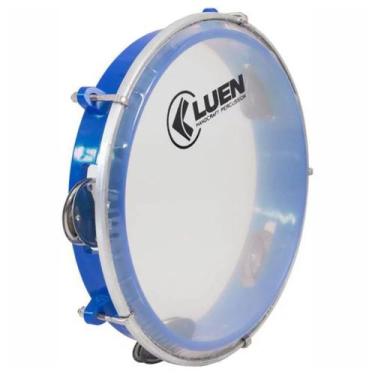 Imagem de Pandeiro Júnior em ABS com pele Cristal 8" LUEN, 40084az