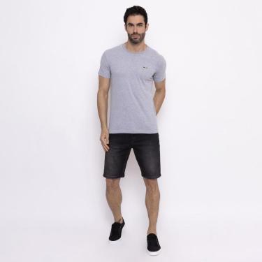 Imagem de Camiseta Industrie Básica Bordada Jamaica Algodão Premium Masculina-Masculino