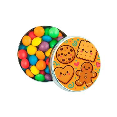 Imagem de Kit 30 Latinhas Lembrancinhas Biscoitinhos