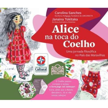 Imagem de Alice na Toca do Coelho - Uma Jornada Filosófica no País Das Maravilha