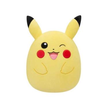 Imagem de Squishmallows - Pelúcia de 25cm do Pikachu Pokémon - Sunny Brinquedos,