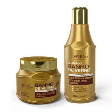 Imagem de 1084FL-Kit Especial Banho de Verniz Forever Liss com Shampoo 300ml Máscara 250g-Feminino