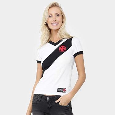 Imagem de Camisa Feminina Retro Vasco Da Gama 1948 Expresso Da Vitoria