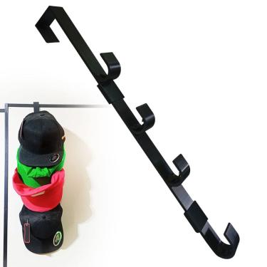 Imagem de Suporte Organizador Bone Bolsa Chapeu Armario Gancho Guarda Roupa Quarto Casa Decoraçao...