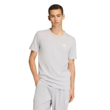 Imagem de Camiseta Waffle Trefoil Essentials Adidas Masculina-Masculino