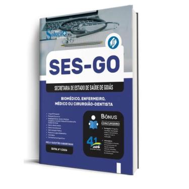 Imagem de Combo SES-GO - Categoria I: Biomédico, Enfermeiro, Médico ou Cirurgião