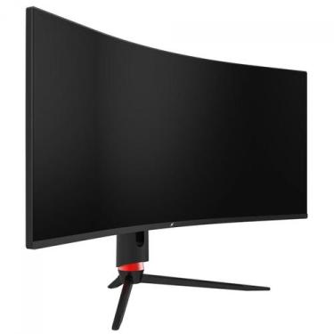 Imagem de Monitor Gamer SuperFrame Precision 34 Pol Curvo UWQHD E-LED 180Hz HDR 