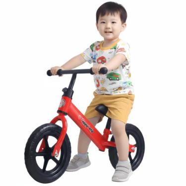 Imagem de Bicicleta Sem Pedal Treina Equilíbrio Infantil Vermelha - Castela