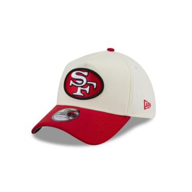 Imagem de Bone New Era 39THIRTY A-Frame San Francisco 49ers NFL Branco-Masculino