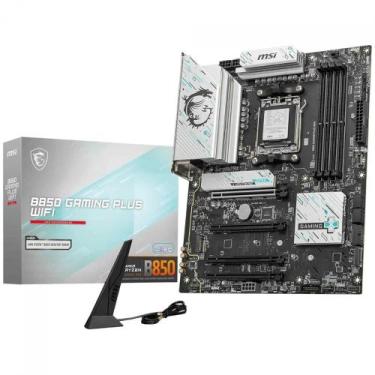 Imagem de Placa Mãe MSI B850 Gaming PLUS WIFI, AMD AM5, ATX, DDR5