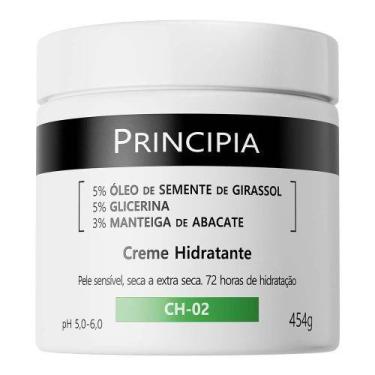 Imagem de Creme Hidratante Principia CH 02 Hidratação Profunda para Peles Sensív