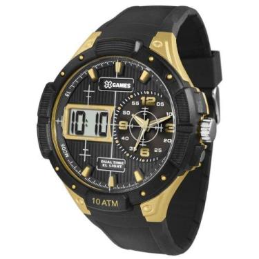 Imagem de Relogio X-games Masculino Anadigi Xmppa215 Bxpx Dourado