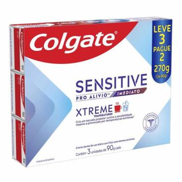 Imagem de Creme Dental Colgate Xtreme Sensitive Pro-Alívio Imediato Caixa 270g c