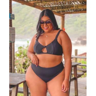 Imagem de Biquíni Hot Pants Preto - Lisa Biquínis 