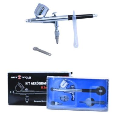 Imagem de Aerógrafo gravidade 0,3mm copo 7ml sgt3851 sigma tools