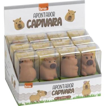 Imagem de Apontador sem Deposito Capivara Plastico (S) DP.C/12 - BRW