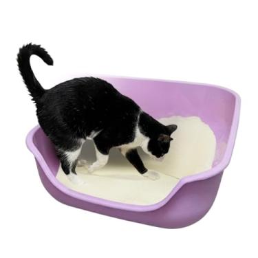 Imagem de Pet Games Caixona De Areia Lilás - Bandeja Higiênica Para Gatos