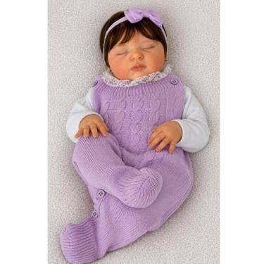 Imagem de Bebe Reborn Menina Enxoval Completo Cabelo Fio A Fio, Pronta Entrega, 