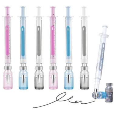 Imagem de Caneta gel lulupureclean 0,38 mm tinta preta kit com 6 unidades format