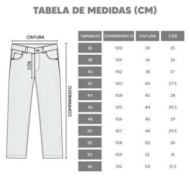 Imagem de Kit 3 Calças Jeans Masculina Tradicional Reta Básica - JF Jeans, Azul 